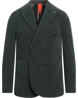Bharnaba Blazer Recycled Fibres, Polyester, Elastane - Green