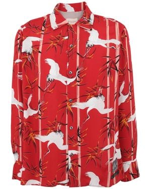 Buscemi Chemise - Rouge