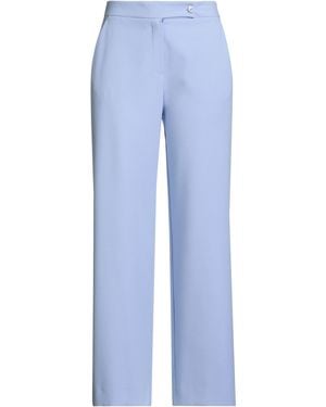 Her. Trousers Polyester - Blue