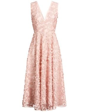 Marella Midi Dress Polyester, Metallic Fiber - Pink