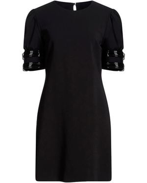 Moschino Mini Dress Viscose, Elastane - Black