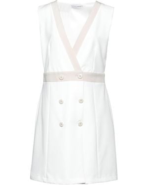 CafeNoir Vestito Corto - Bianco