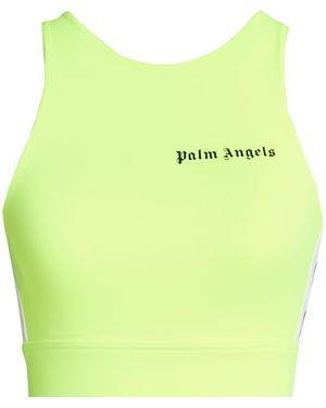 Palm Angels Top Polyamide, Elastane, Polyester - Blue