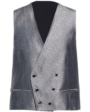 Corneliani Tailored Vest Silk - Grey