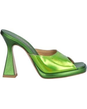 NINNI Sandals Soft Leather - Green