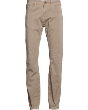 GAUDI Pants Cotton, Elastane - Natural