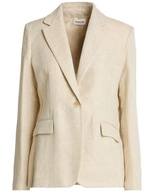 P.A.R.O.S.H. Blazer Linen - Natural