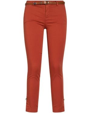 Liu Jo Pants Cotton, Elastane - Red