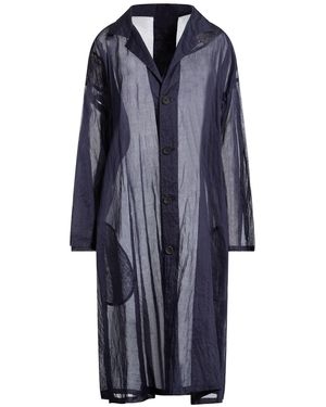 Yohji Yamamoto Midi Dress Cotton - Blue