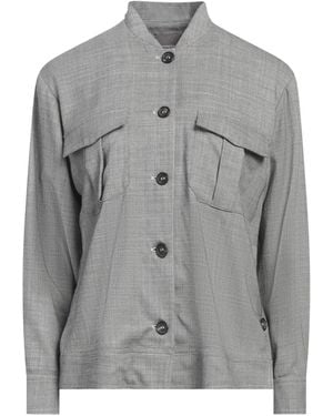 Lorena Antoniazzi Jacket Virgin Wool, Lycra - Gray