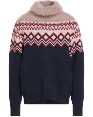 Facetasm Turtleneck Wool, Mohair Wool, Nylon - Blue