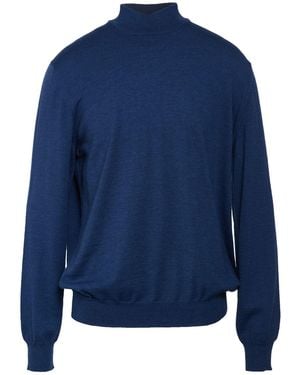 Gran Sasso Rollkragenpullover - Blau