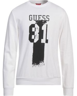 Guess Sweatshirt Cotton - White