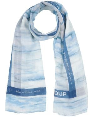 Dondup Sky Scarf Modal, Cotton - Blue