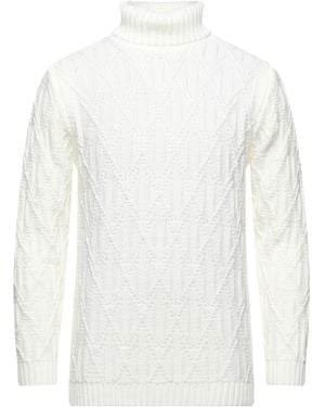 Les Copains Rollkragenpullover - Weiß
