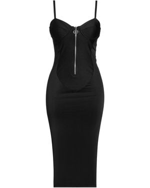 Aniye By Midi Dress Polyester, Elastane - Black