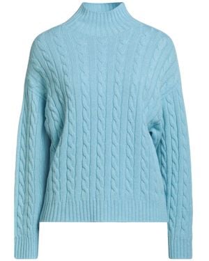 Peserico Rollkragenpullover - Blau