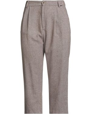 NUALY Pants Polyester, Polyamide, Elastane - Gray