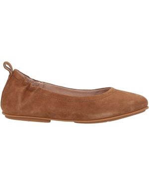 Fitflop Ballet Flats - Brown