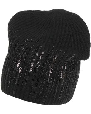 Dondup Hat Wool, Viscose, Polyamide, Cashmere - Black