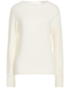 Motel Sweater Acrylic, Polyamide, Mohair Wool, Wool, Elastane - White