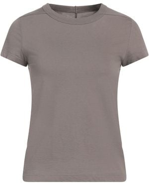 Rick Owens T-Shirt Cotton - Gray