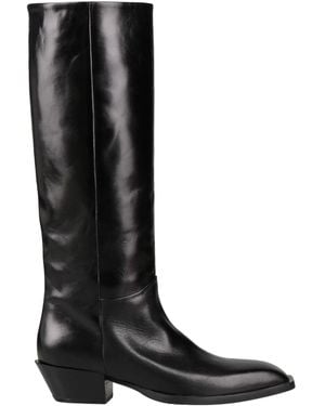 Alysi Boot Leather - Black