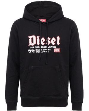 DIESEL Sweatshirt Cotton, Polyester - Blue