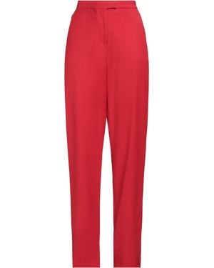 Jijil Pants Polyester, Viscose, Elastane - Red