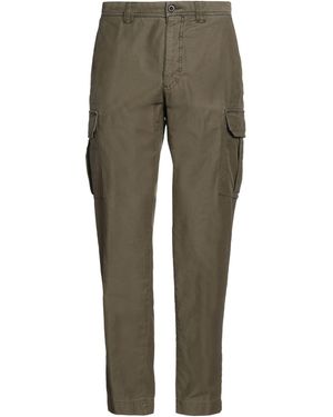 Incotex Military Trousers Cotton, Elastane - Grey