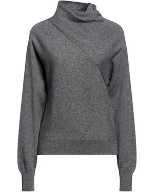 Tom Ford Turtleneck Cashmere, Cotton - Gray