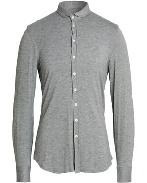 Armani Collezioni Shirt Viscose, Elastane - Gray