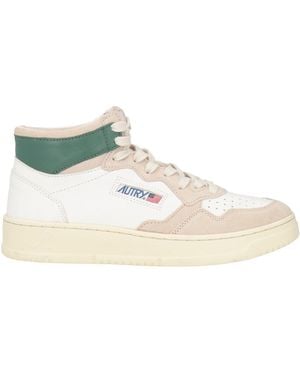 Autry Sneakers Leather, Textile Fibers - White