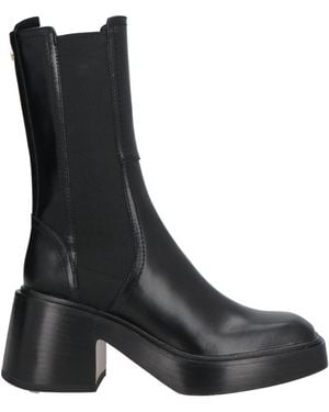 Maje Ankle Boots Leather - Black