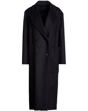 Paltò Guardaroba Midnight Coat Virgin Wool, Nylon, Cashmere - Black