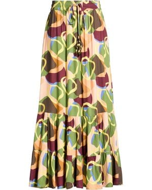 CONNOR & BLAKE Military Maxi Skirt Viscose - White