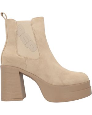 Replay Ankle Boots Synthetic Fibers - Natural