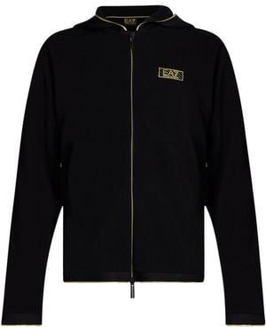 EA7 Sweatshirt Polyester, Elastane - Black