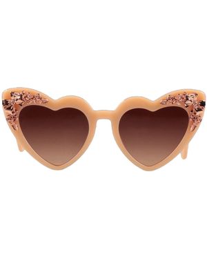 LoveShackFancy Sunglasses - Brown