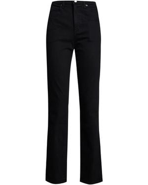 KHAITE Jeans Cotton, Polyurethane - Black