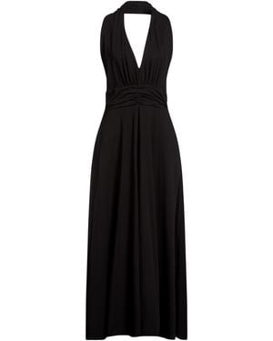 Collection Privée Maxi Dress Cotton, Elastane - Black