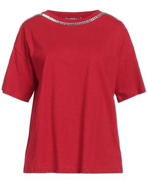 ERMANNO FIRENZE T-Shirt Cotton - Red