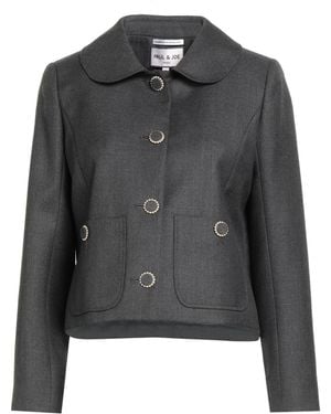 Paul & Joe Jacket Wool, Polyester - Black