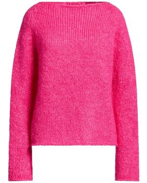Apuntob Fuchsia Jumper Mohair Wool, Polyamide - Pink