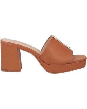 Exe' Sandals - Brown