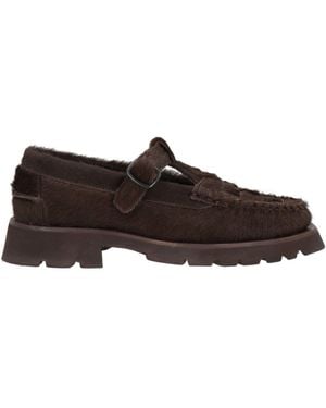 Hereu Loafers Leather - Brown