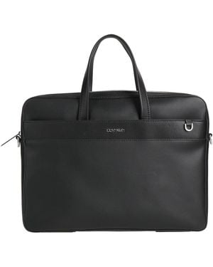 Calvin Klein Handbag Polyester, Recycled Polyester - Black
