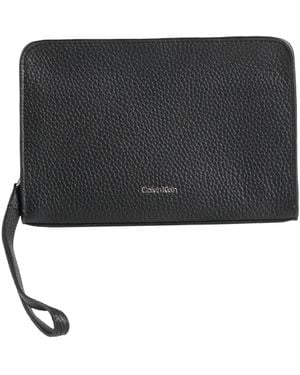 Calvin Klein Wallet Leather - Black