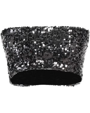 Jucca Charcoal Top Polyamide, Elastane - Black