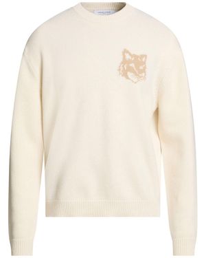 Maison Kitsuné Jumper - White